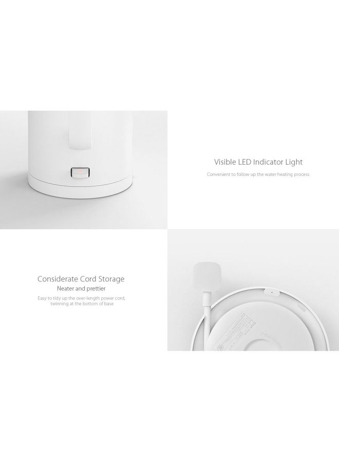 Automatic Power-Off Electric Kettle White
