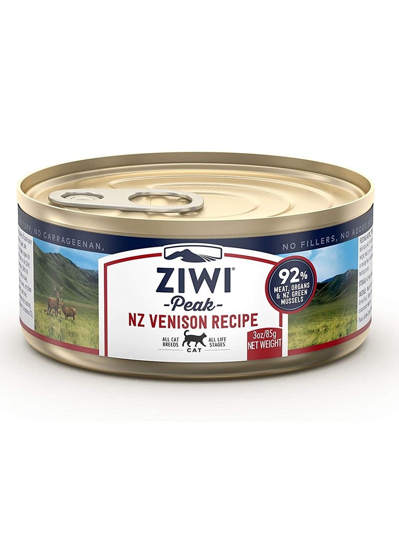 Venison Recipe Canned Cat Wet Food 85g