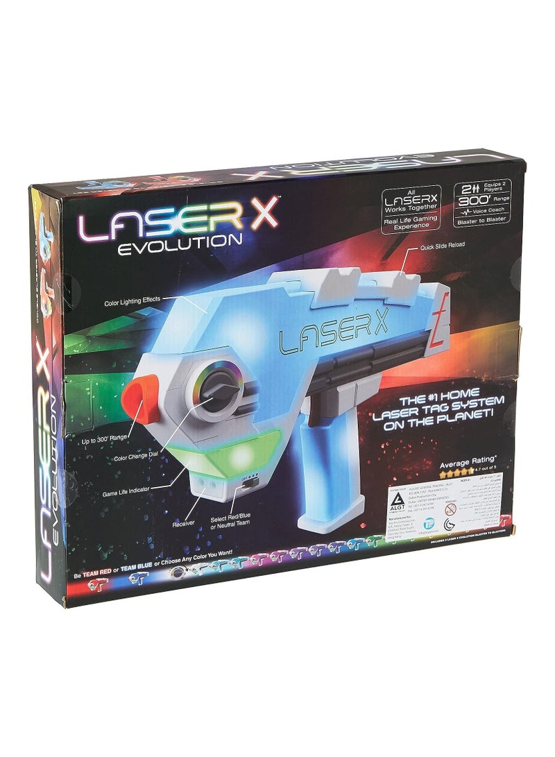 LaserX Evolution Double Blasters Set