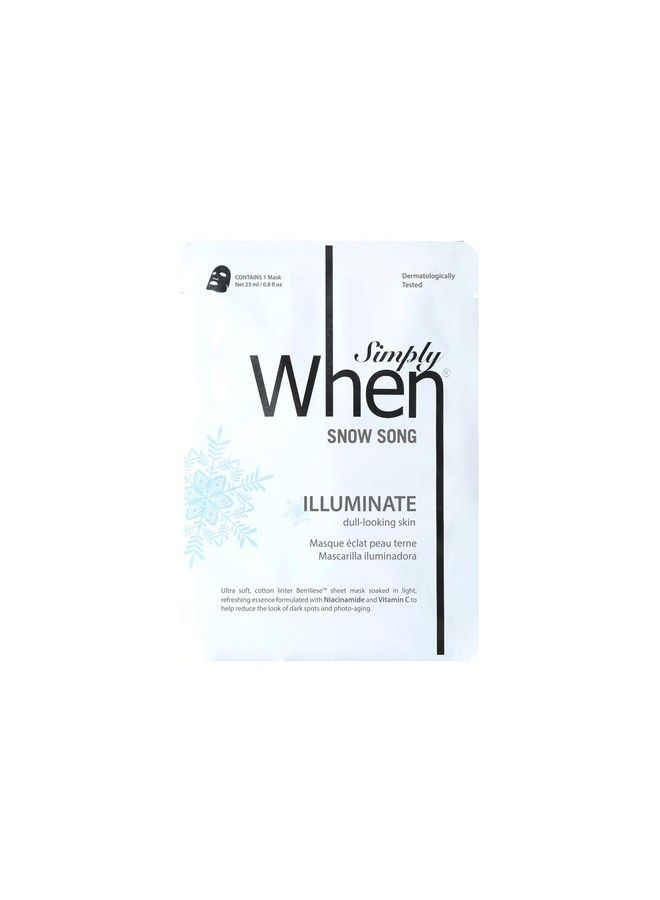 Simply Snow Song Whitening 1 Mask Pack Of 1