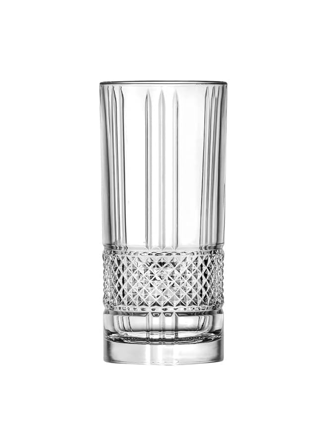 Brillante High Ball Tumbler Set 6Pc 37Cl