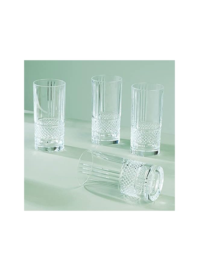 Brillante High Ball Tumbler Set 6Pc 37Cl