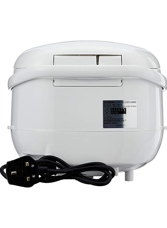 Electronic Rice cooker/ warmer 1.8 ltr Premium white