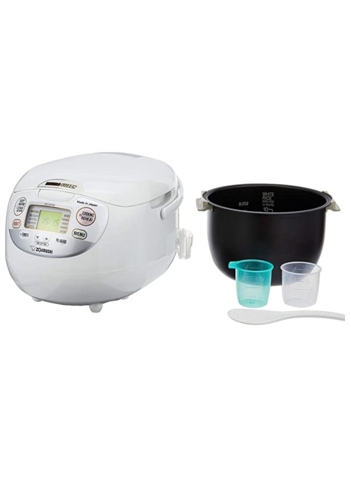 Electronic Rice cooker/ warmer 1.8 ltr Premium white