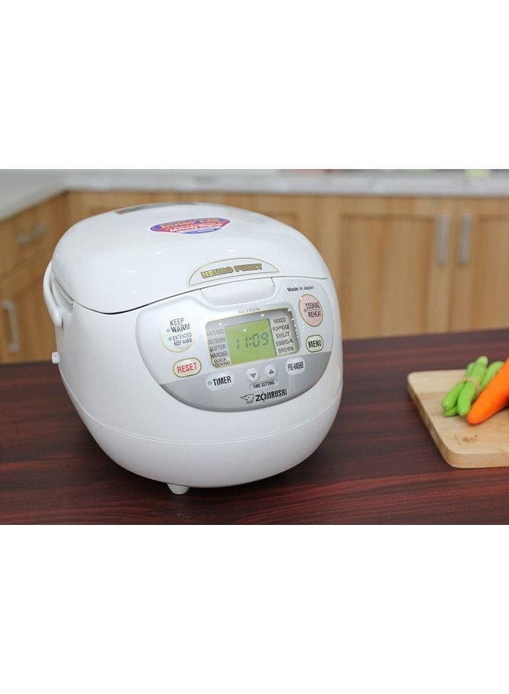 Electronic Rice cooker/ warmer 1.8 ltr Premium white