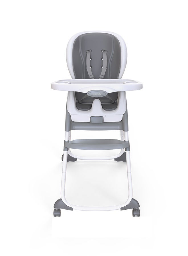 Smartclean Trio High Chair Classic 2-Wheel - Slate