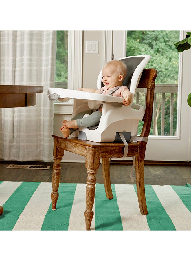 Smartclean Trio High Chair Classic 2-Wheel - Slate