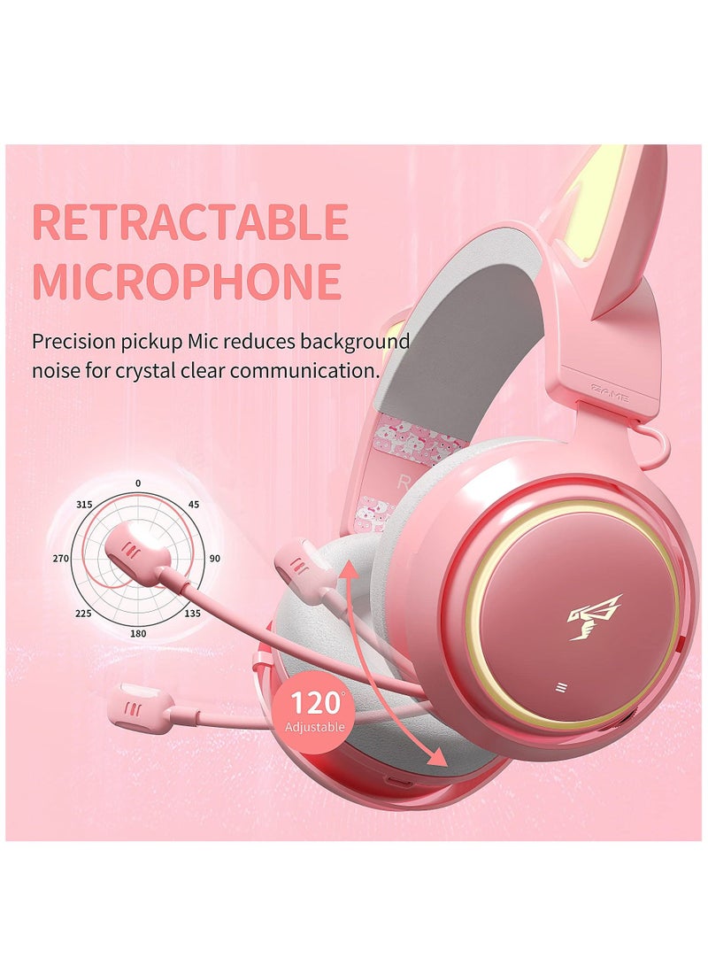 Wireless Gaming Headset 2.4G Gaming Headphones