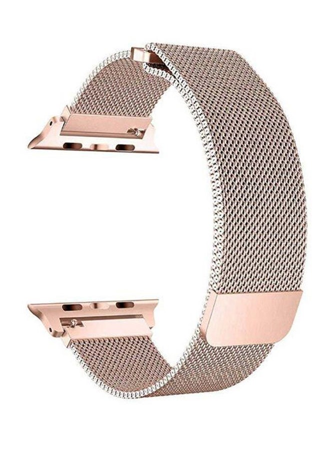 Mesh Wrist Band For Apple Watch 38-40mm Rose Gold