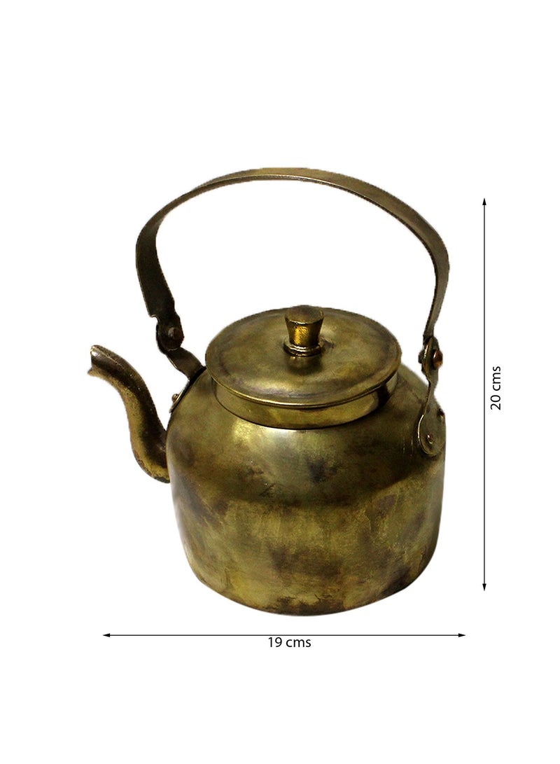 Brass Vintage Tea, Coffee, Hot Water Kettle