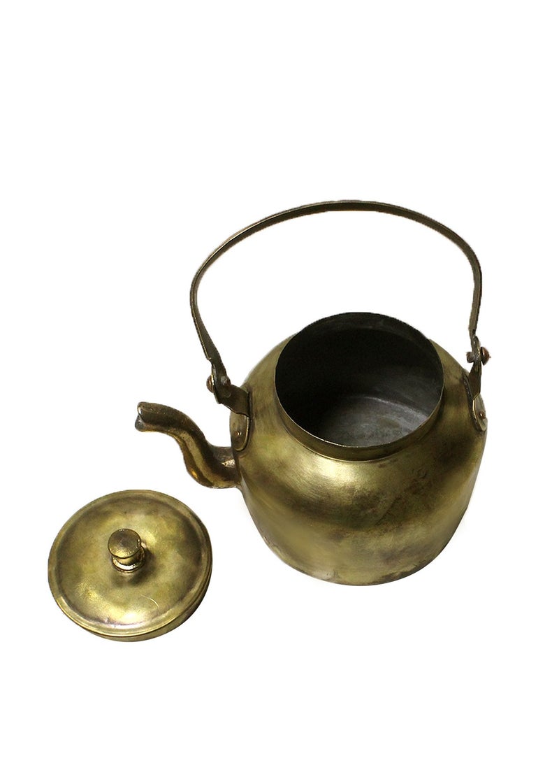 Brass Vintage Tea, Coffee, Hot Water Kettle