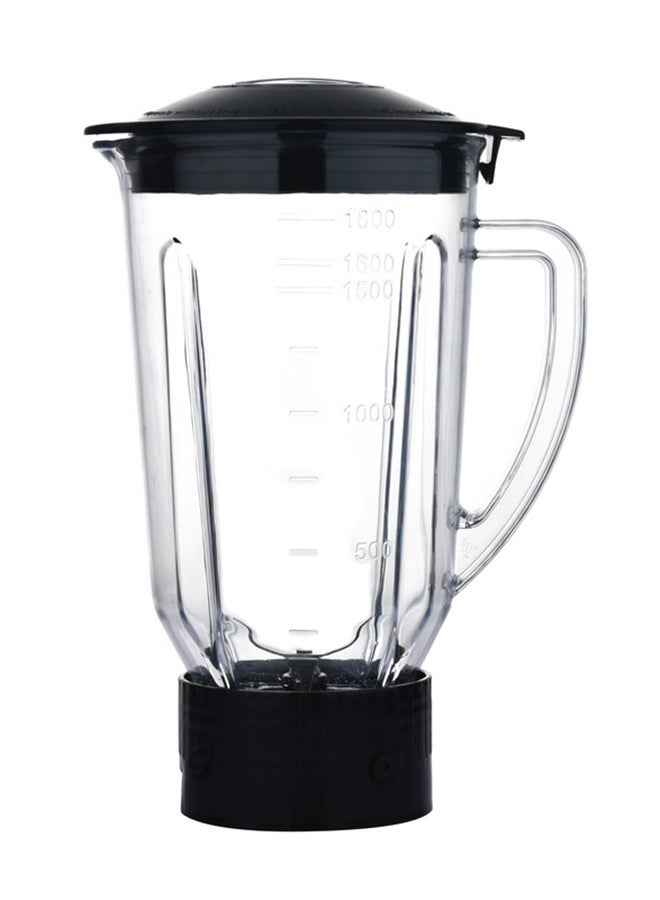 2 in 1 Powerful Blender - 1.8L Unbreakable Blender Jar and Grinding Cup | Featured with 2 Speed Switch with Pulse Control, Overheat Protection, and Safety Lock System 650 W SB-154 Red