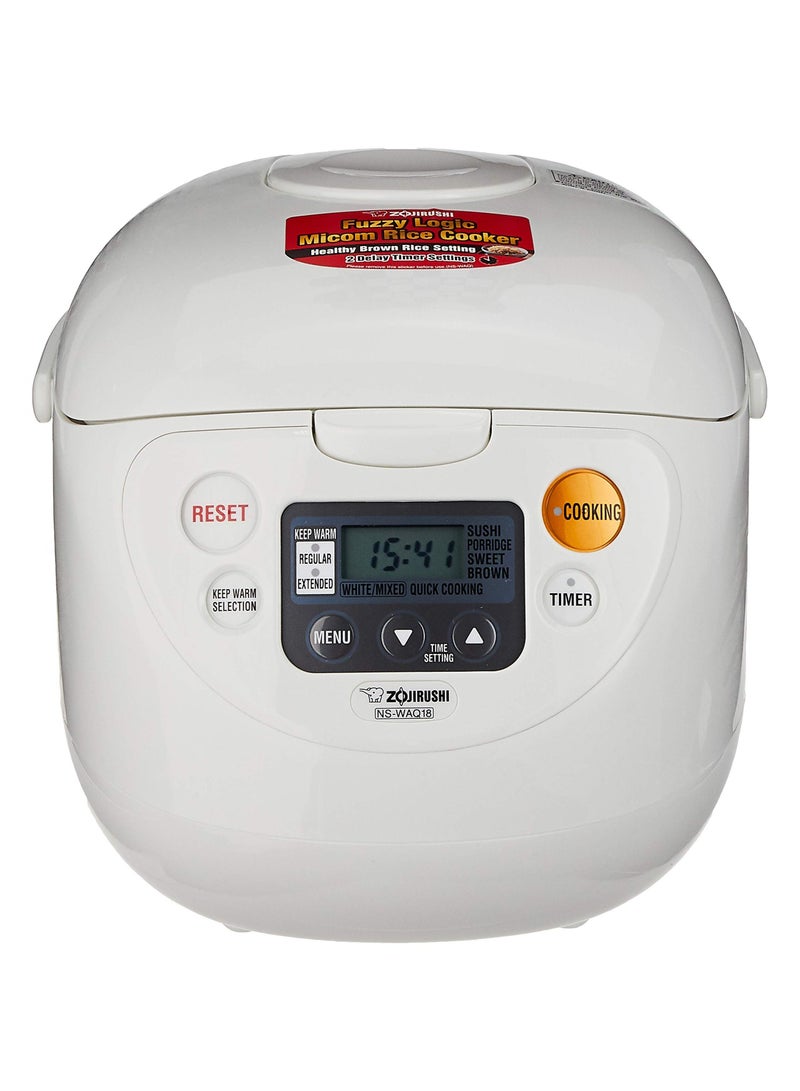 Electronic Rice cooker/ warmer 1.8 ltr, Cool white