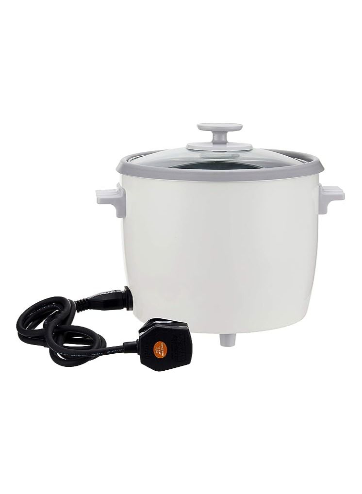 Electronic Rice cooker/ warmer 1.0 ltr, White