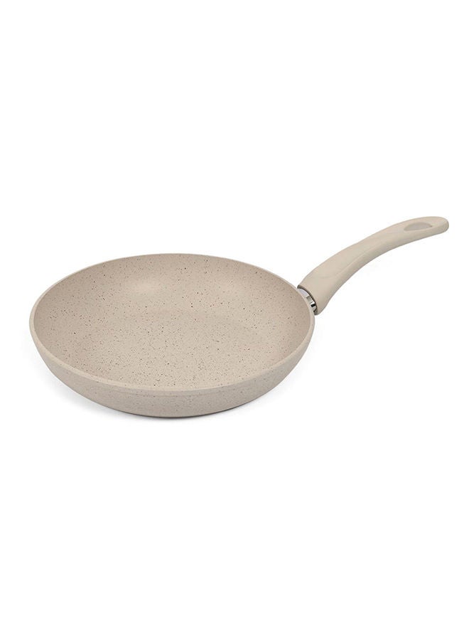 Dara Casserole and Fry Pan Set, Beige & Clear - 26 cm