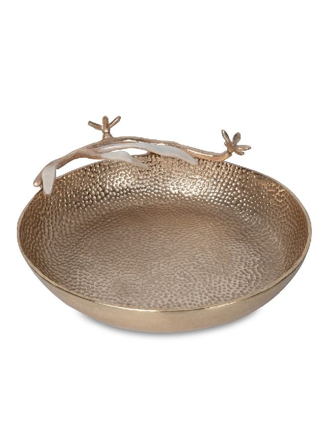 Ode Decorative Bowl, Gold – 30 cm
