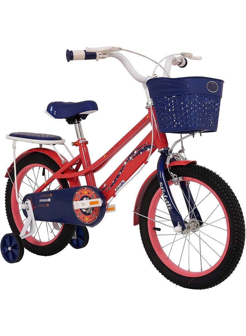 Vego Starlette Girl's Bicycle with Training Wheels Red 16inch