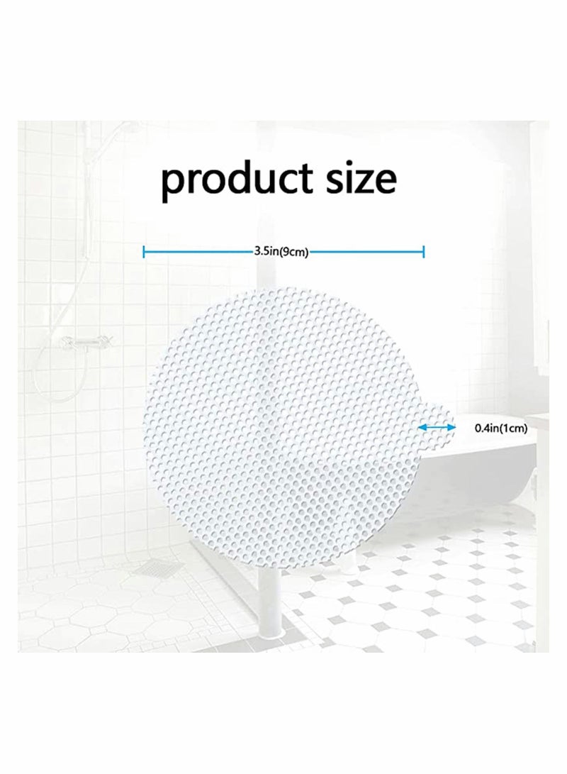 Drain Hair Catcher 50PCS Disposable Shower Drain Hair Catcher Mesh Stickers Shower Drain Hair Trap Tub Drain Hair Catcher Strainer Large Hole 50pcs