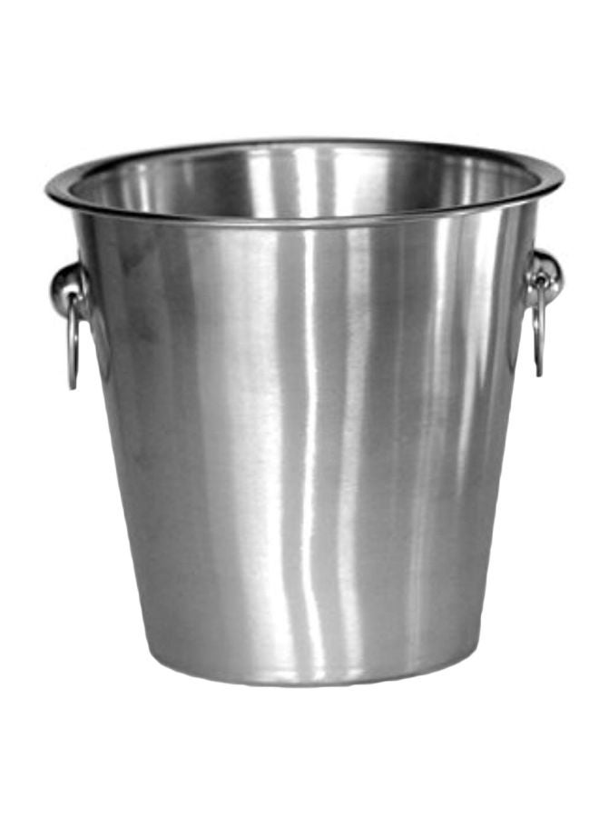 Stainless Steel Bucket Silver 8x8x7inch
