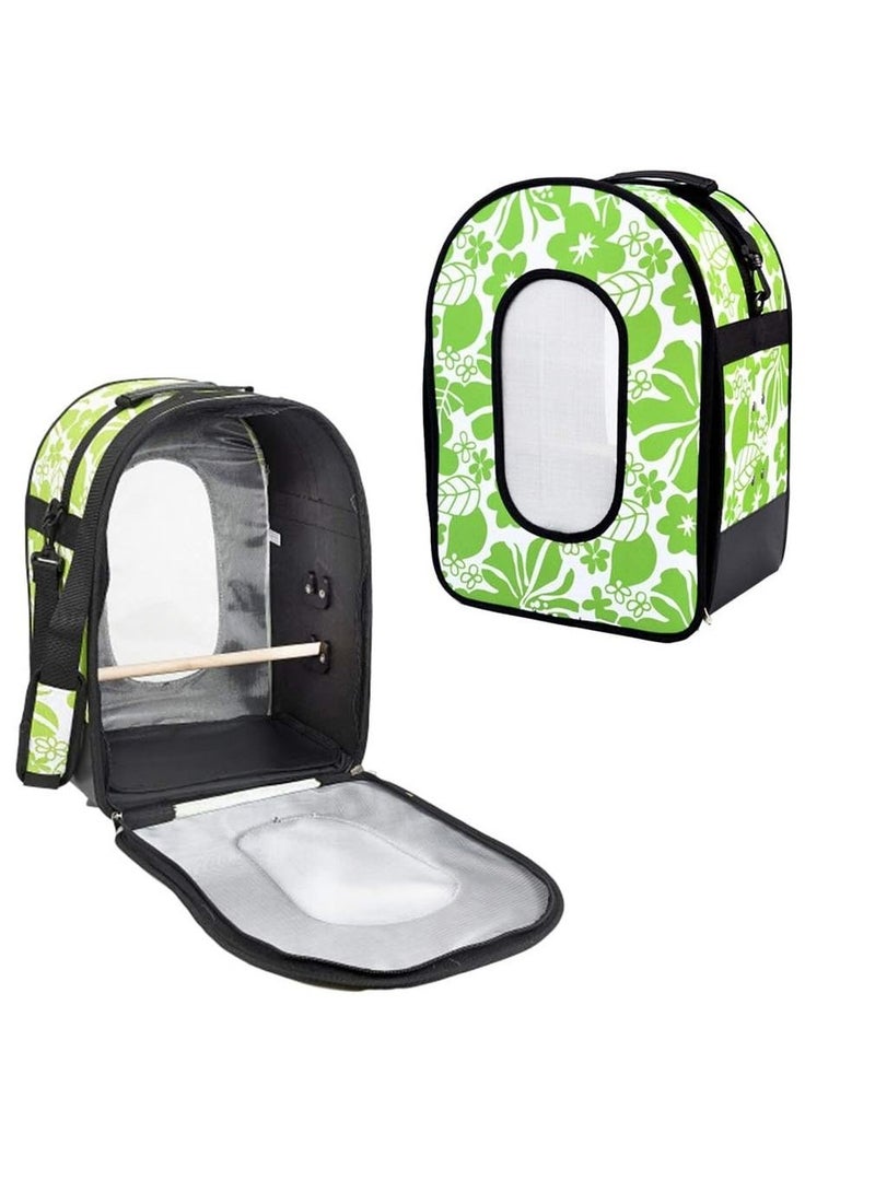 Hands Free Shoulder Breathable Soft Sided Travel Bird Carrier