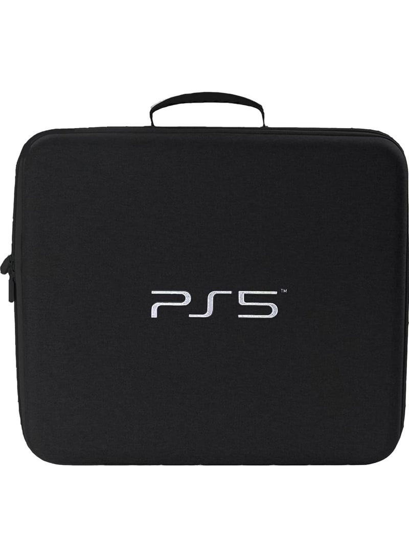 Carrying Case for PS5 Protective Hard Shell Console Case - Travel Storage Bag for Playstation 5 Digital Edition with Customizable Interior for PS5 Game Consoles/Controllers/Headset