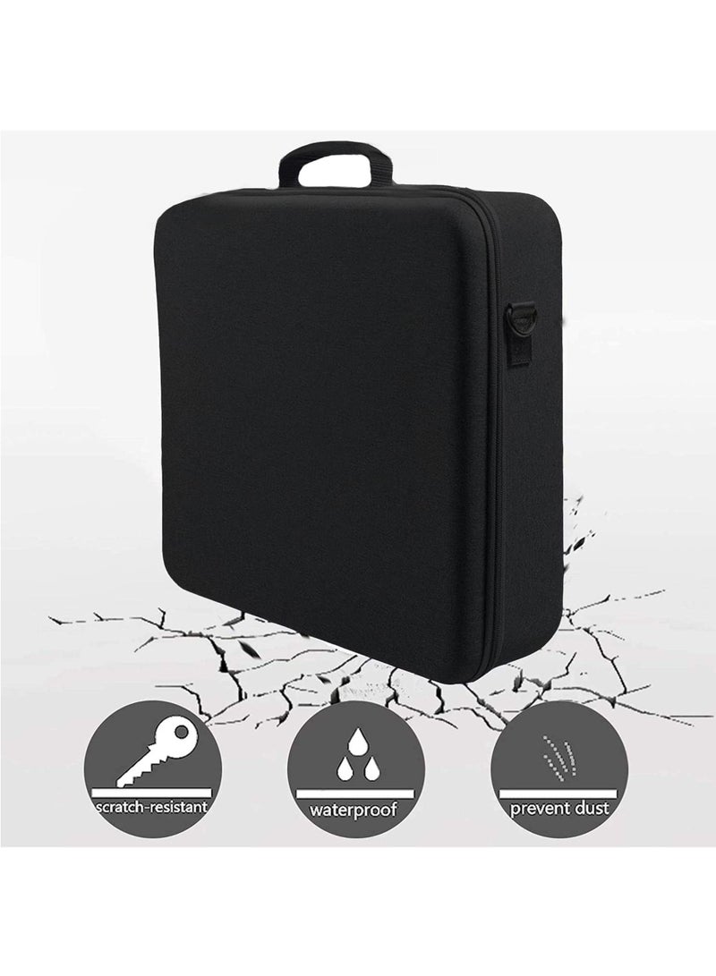 Carrying Case for PS5 Protective Hard Shell Console Case - Travel Storage Bag for Playstation 5 Digital Edition with Customizable Interior for PS5 Game Consoles/Controllers/Headset