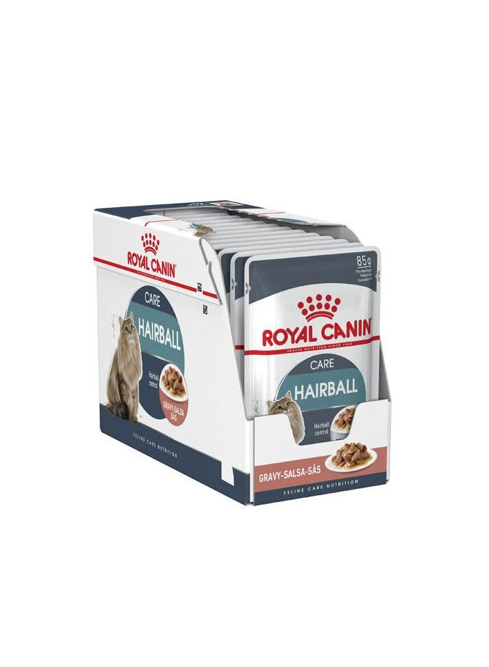 ROYAL CANIN HAIRBALL CARE GRAVY 1 BOX 12 PCS ( 85 G )