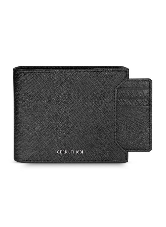 Black Leather Wallet for Men