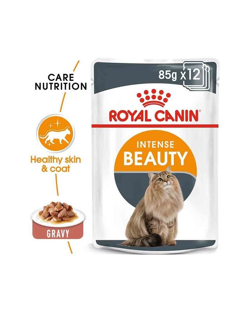 Feline Care Nutrition Hair & Skin Gravy (INTENSE BEAUTY) 1 BOX-12