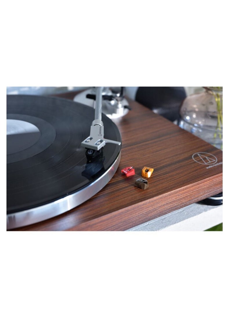 Audio-Technica AT-LPW50BT-RW Manual Two-Speed Turntable with Bluetooth