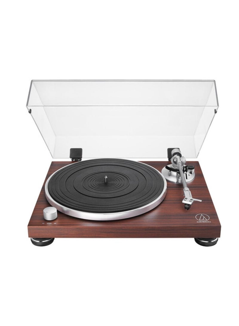 Audio-Technica AT-LPW50BT-RW Manual Two-Speed Turntable with Bluetooth