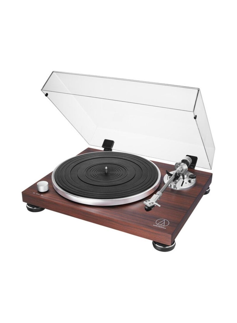 Audio-Technica AT-LPW50BT-RW Manual Two-Speed Turntable with Bluetooth