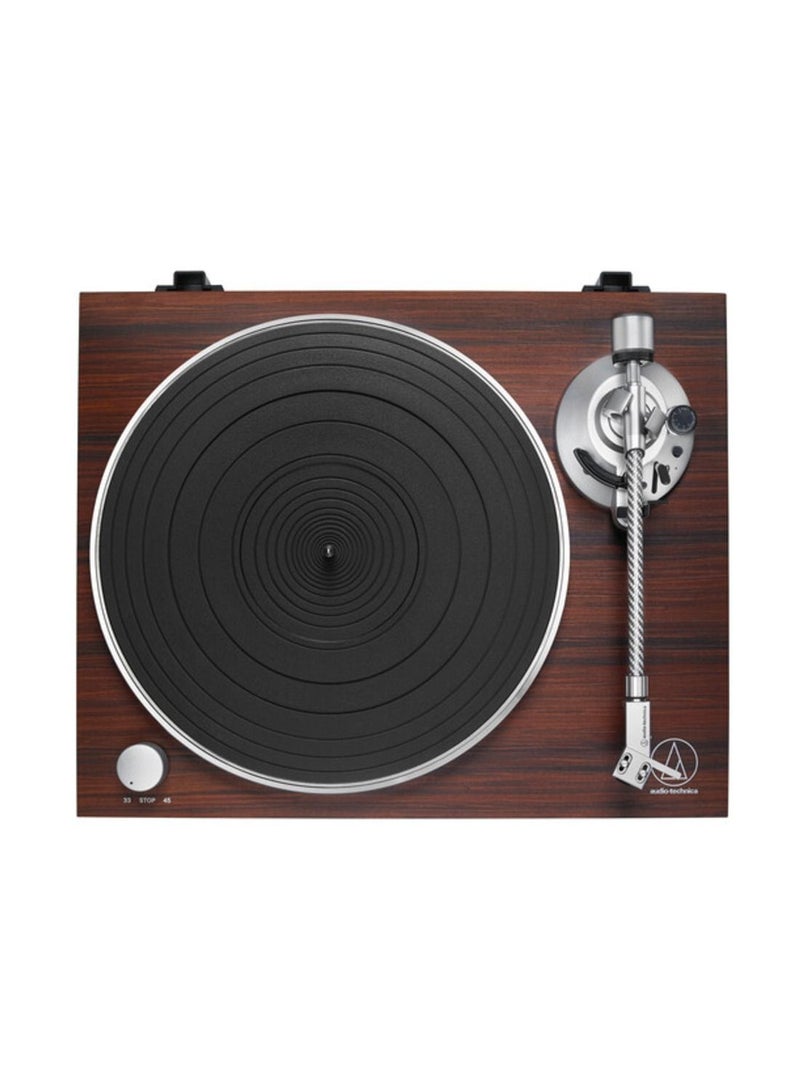 Audio-Technica AT-LPW50BT-RW Manual Two-Speed Turntable with Bluetooth