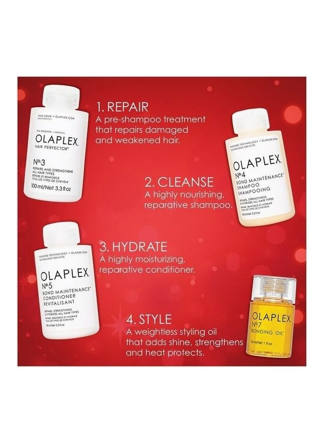 4 Pieces Olaplex Healthy Hair Essentials Set 330ml