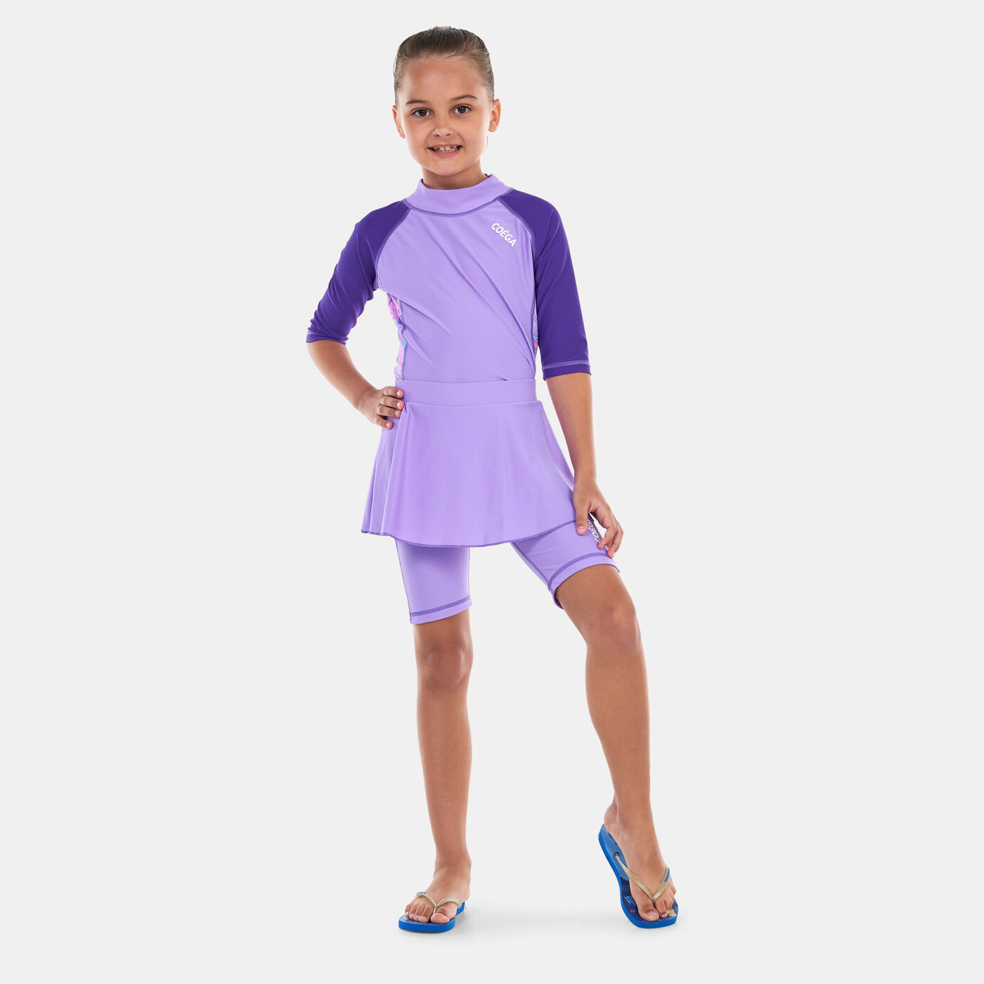 Kids' Skirted Two-Piece Swimsuit