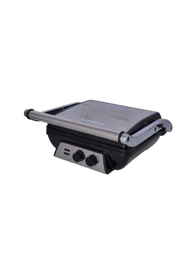 Super-Jumbo Grill Sandwich Maker 2000.0 W OMGM2441 Black/Silver