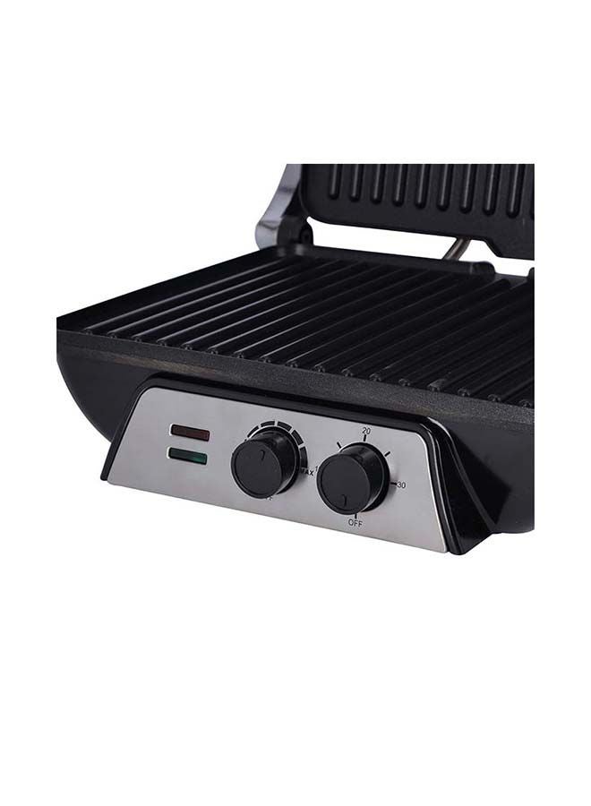 Super-Jumbo Grill Sandwich Maker 2000.0 W OMGM2441 Black/Silver