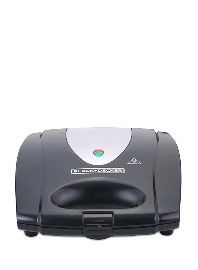 Sandwich Maker + Grill With 4 Slot Non-Stick 1400.0 W TS4080-B5 Black