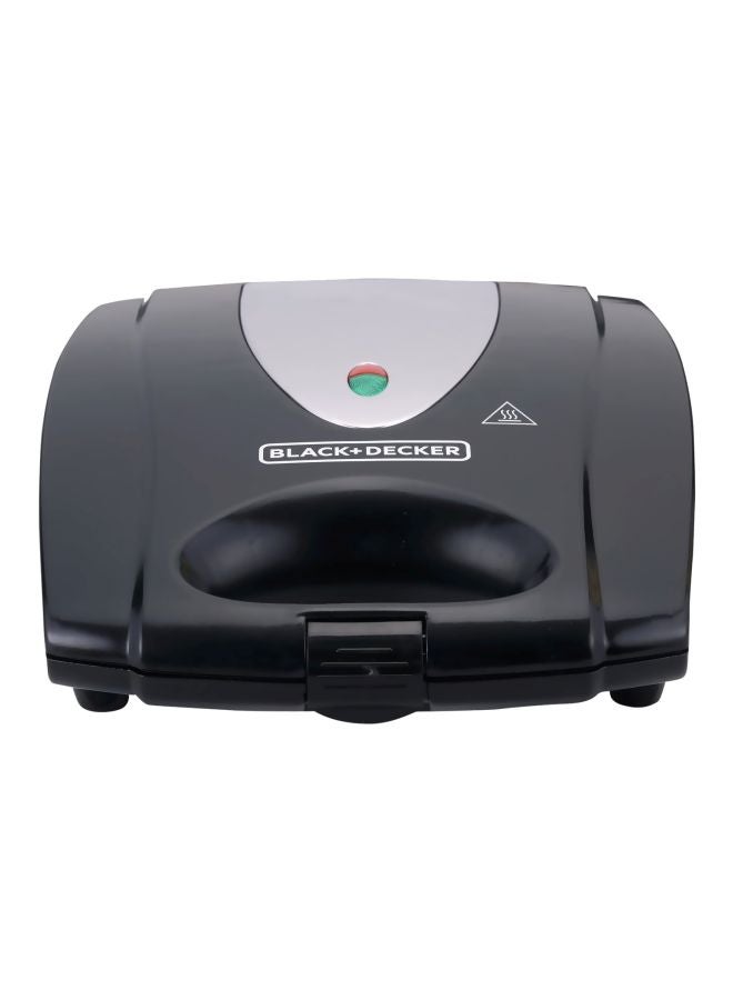 4-Slot Sandwich And Grill Maker 1400W 1400.0 W TS4080 Black/Silver