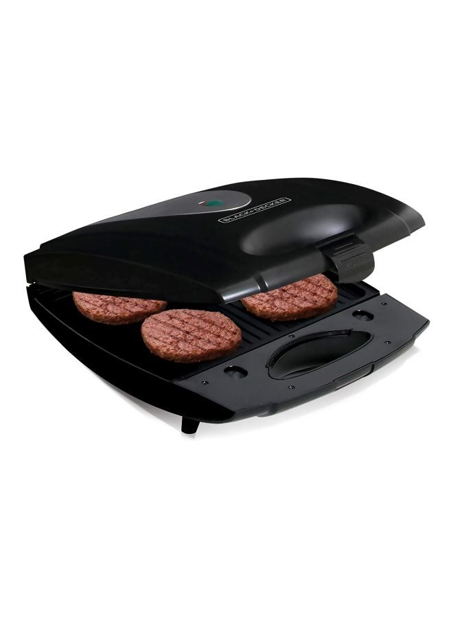 4-Slot Sandwich And Grill Maker 1400W 1400.0 W TS4080 Black/Silver