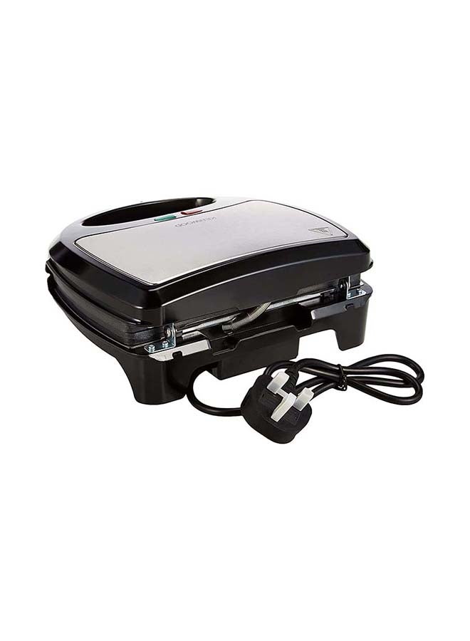 3-In-1 Sandwich Maker 750 W SMM01.A0BK Black/Silver