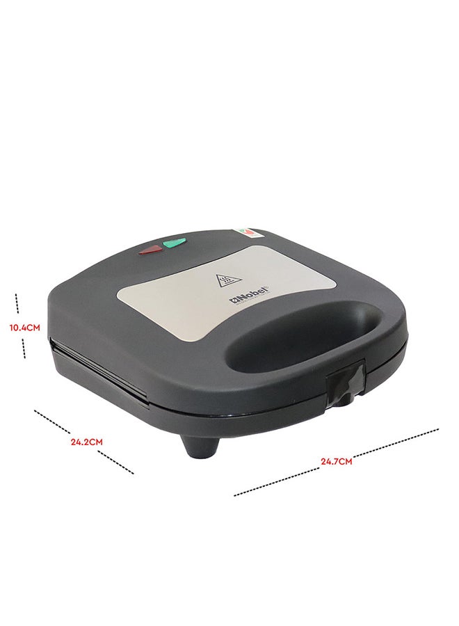 Sandwich Maker Grill+Waffle Plate NSM30G 700.0 W NSM30G Black/Silver