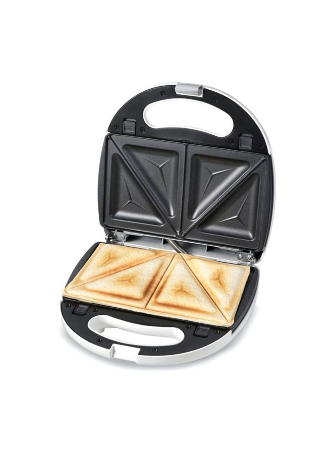 Sandwich Maker, 2 in 1, Grill, 2 Multi functional Plates, Non Stick, 750 W SMP01.A0WH White