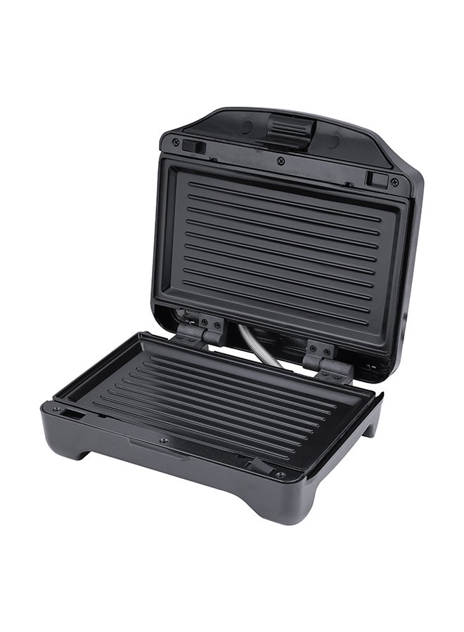 2 Slice Sandwich Maker - Cooks Crispy Sandwiches - Cool Touch Handle, Automatic Temperature Control and Non-Stick Plate - Breakfast Sandwiches & Cheese Snack 750.0 W GSM5425 Silver