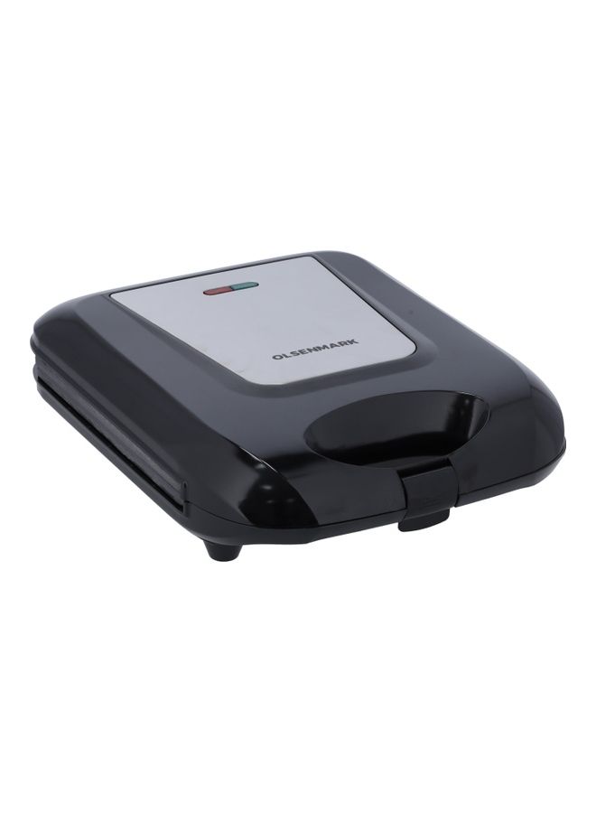 Sandwich Maker With Non-Stick Coating Plates 1400 W OMSM2491 Silver/Black