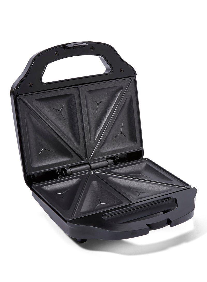 2-Slice Sandwich Maker 700W 700.0 W ME-SW1002B Black/Silver