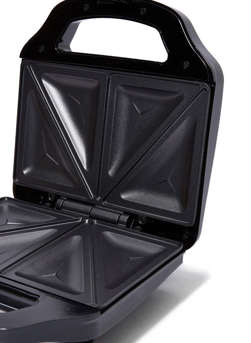 2-Slice Sandwich Maker 700W 700.0 W ME-SW1002B Black/Silver