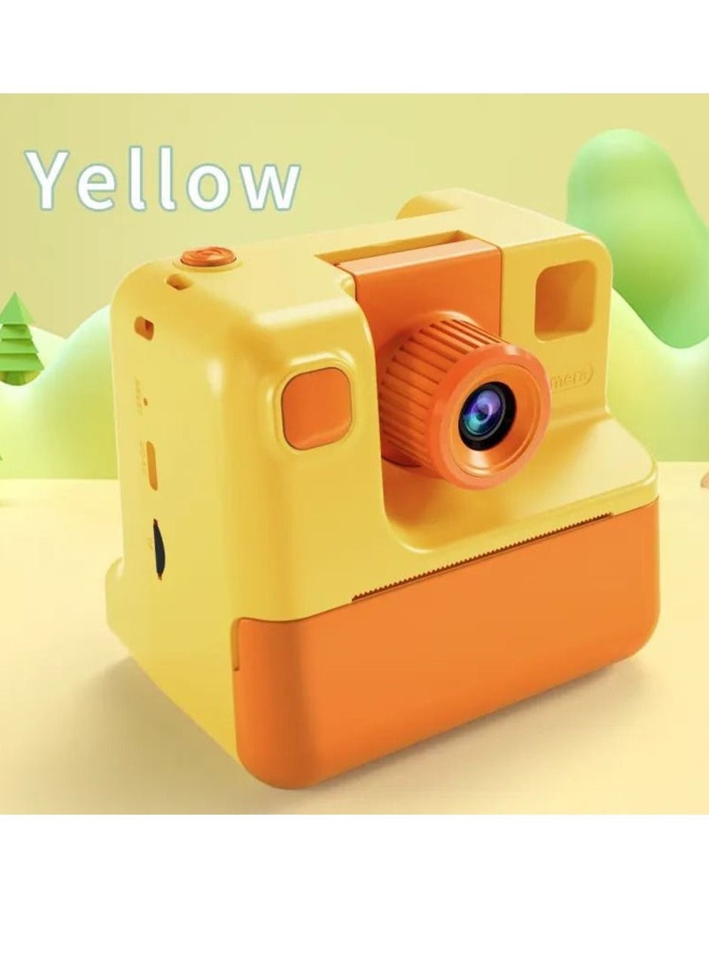 Kids Camera Instant Print Camera with TF Card Print Paper 26MP 1080P Camera 2.0