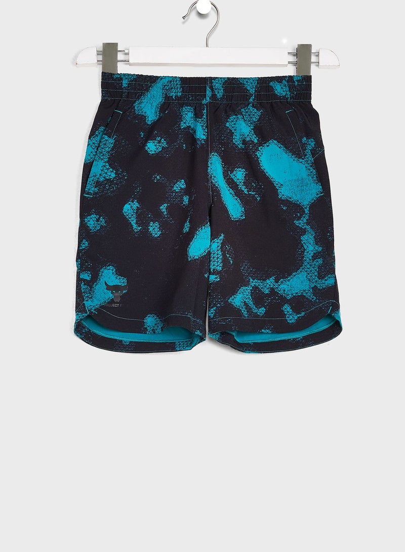 Youth Project Rock Woven Printed Shorts