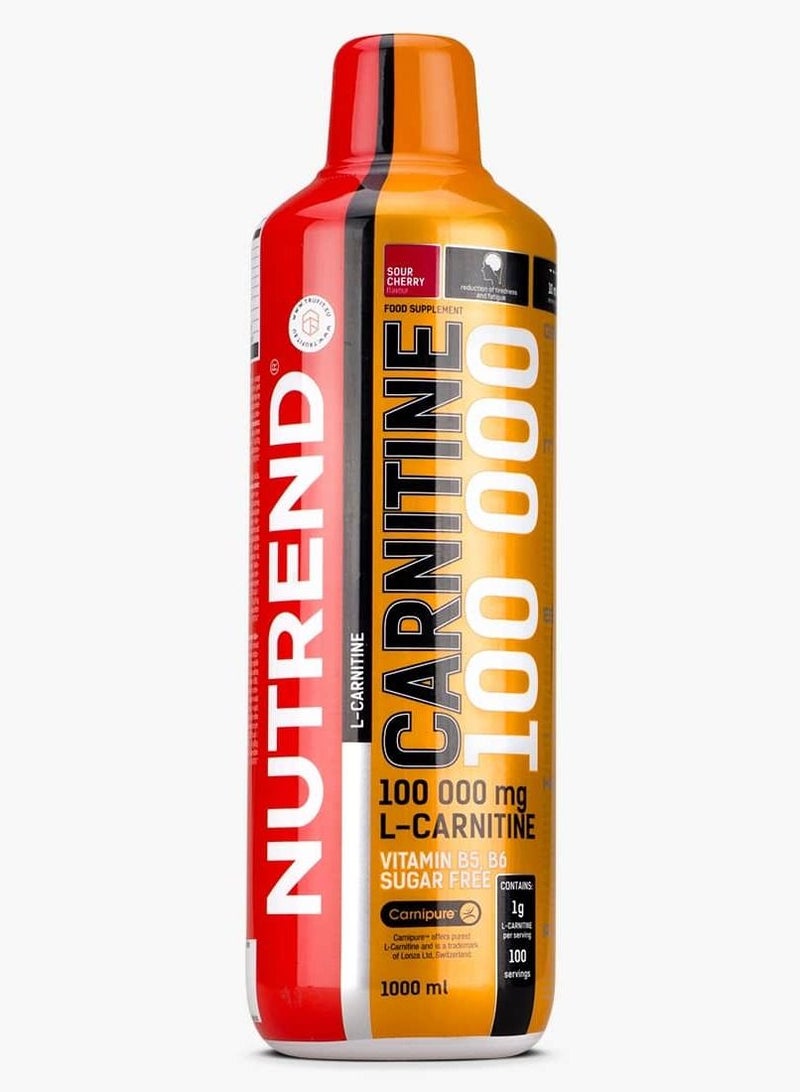 Carnitine 100000mg L-Carnitine 1000ml Sour Cherry